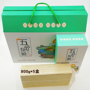 闲来先得五合面杂粮礼盒装 800g*5盒
